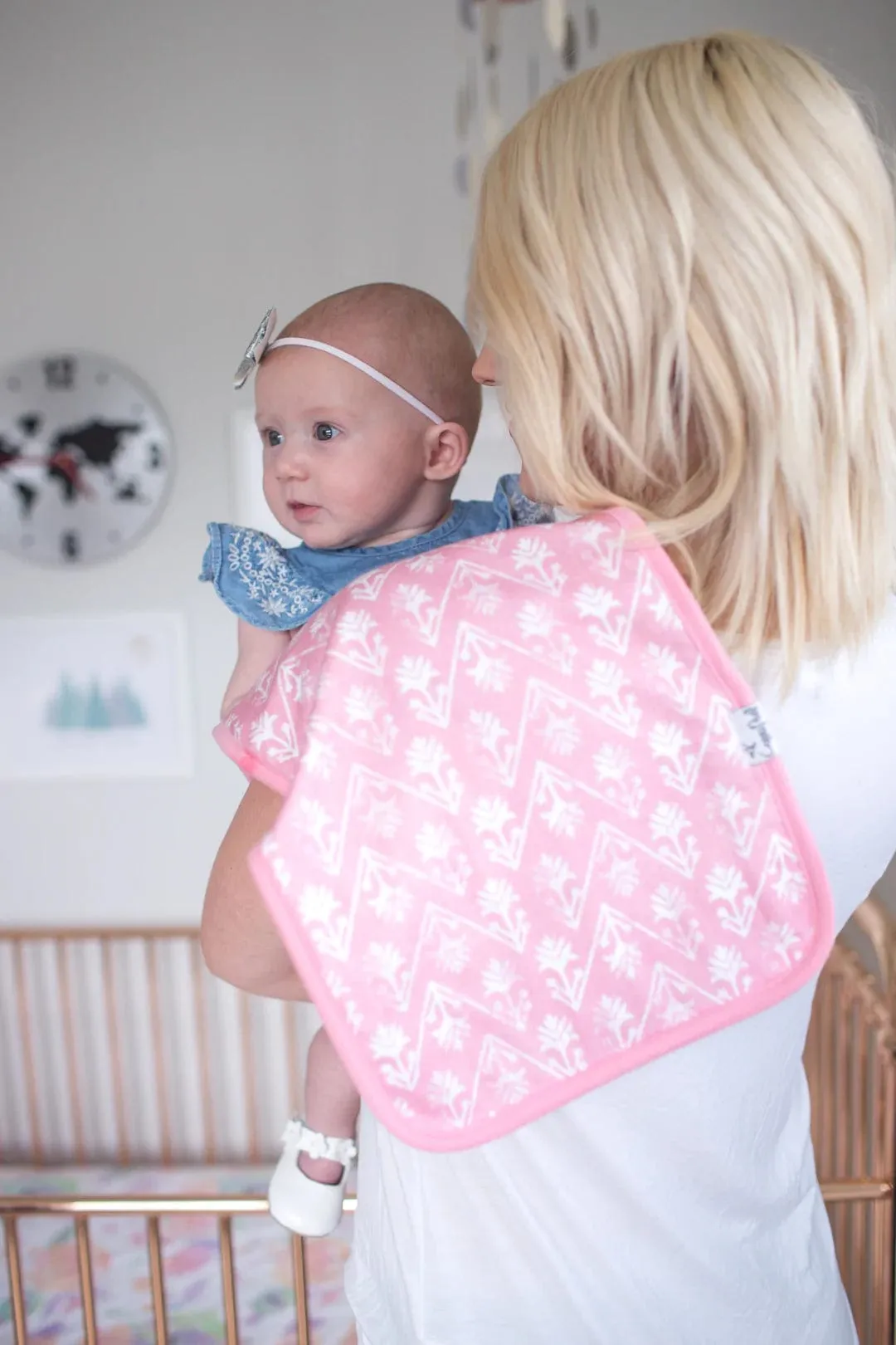 Claire Burp Cloth Set
