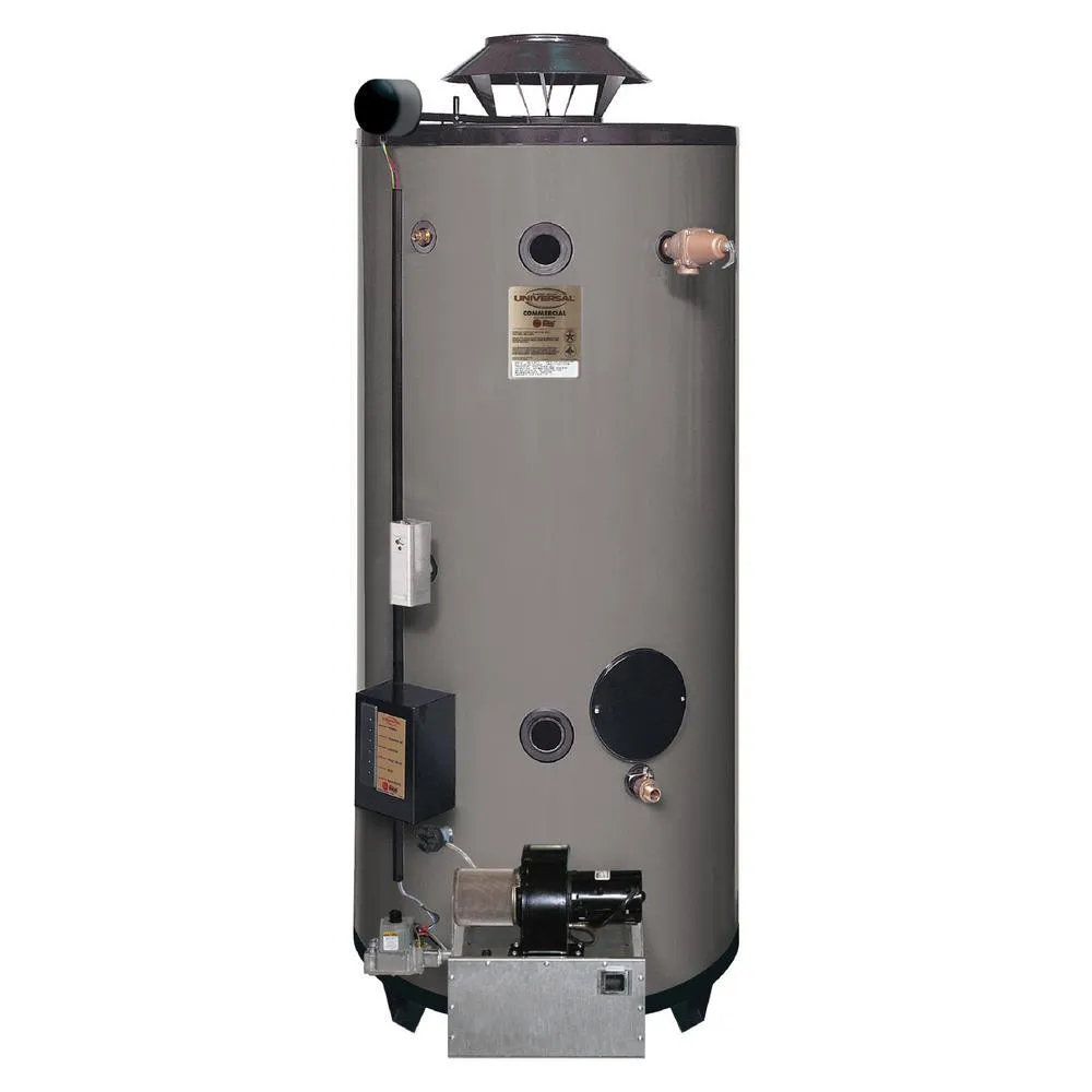 Commercial Universal Heavy Duty 65 Gal. 399.9K BTU Natural Gas Tank Water Heater