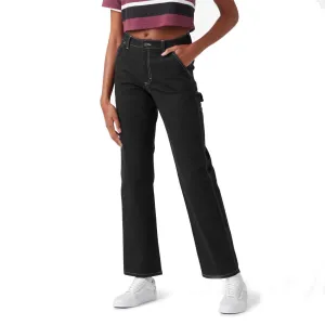 Dickies Women's High Waisted Cargo Pant - Black