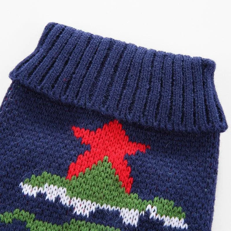Dog Knitted Christmas Sweater