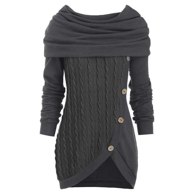 feitong Long Sleeve Winter Pullovers