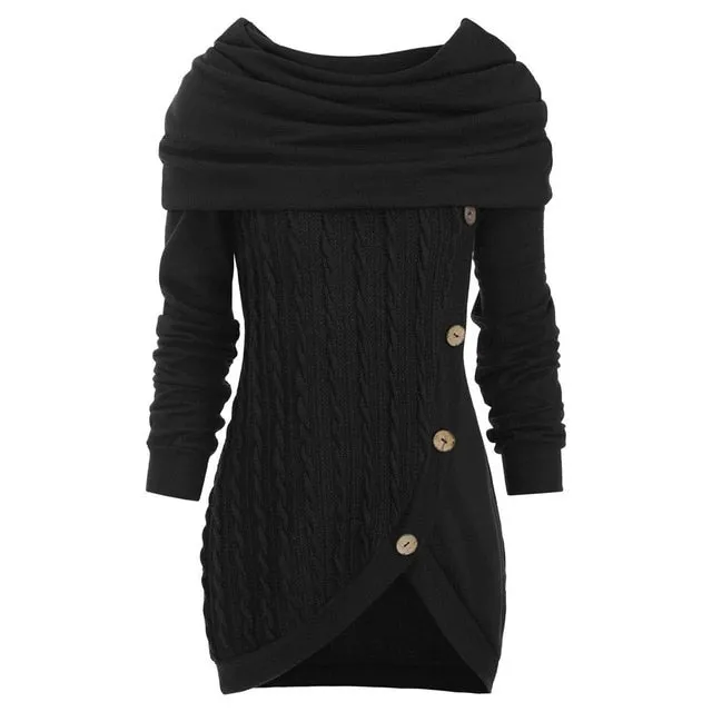 feitong Long Sleeve Winter Pullovers