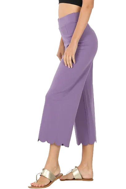 Heavy Ponte Crop Pants