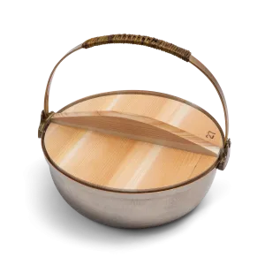 Inaka pot with wooden lid - 5 quarts