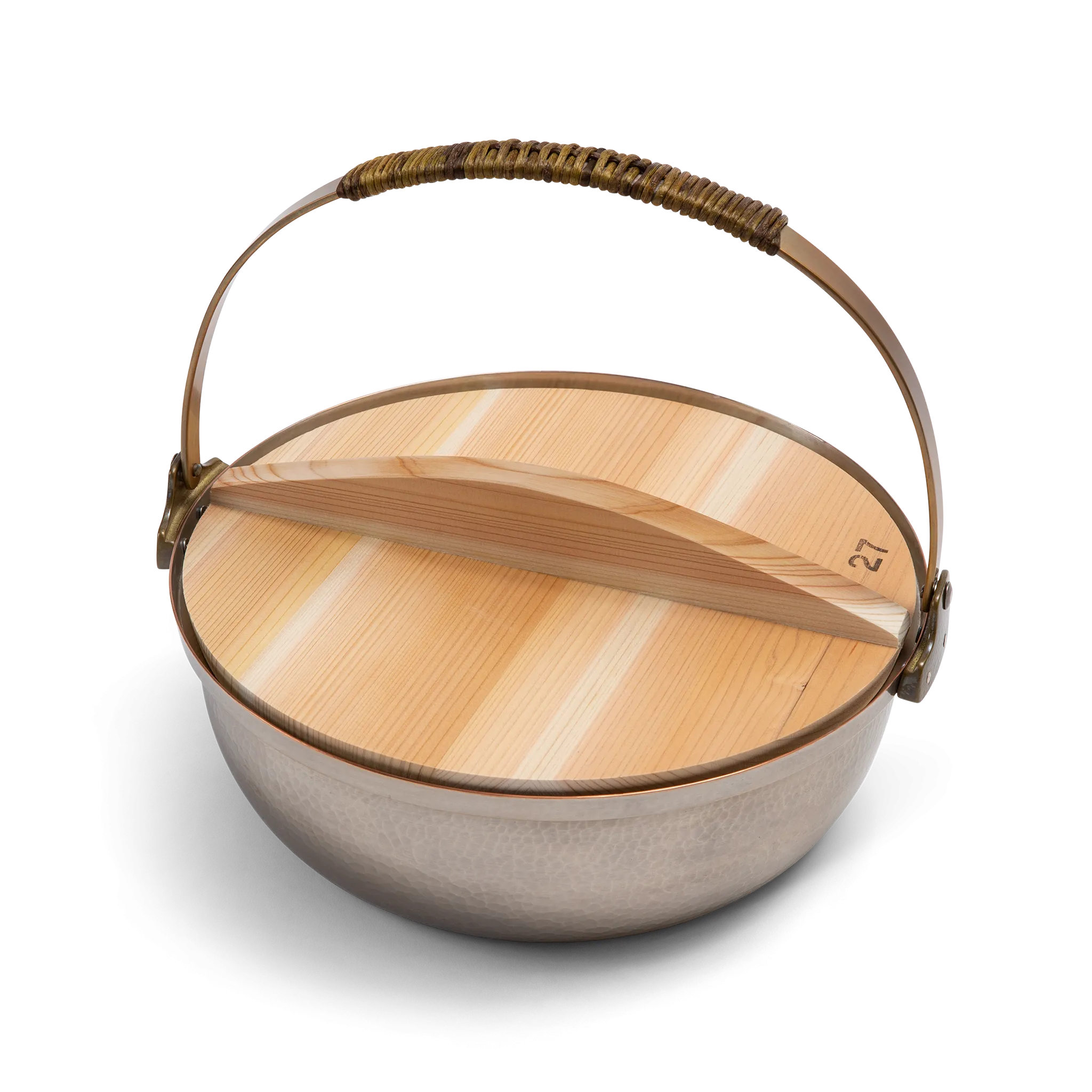 Inaka pot with wooden lid - 5 quarts