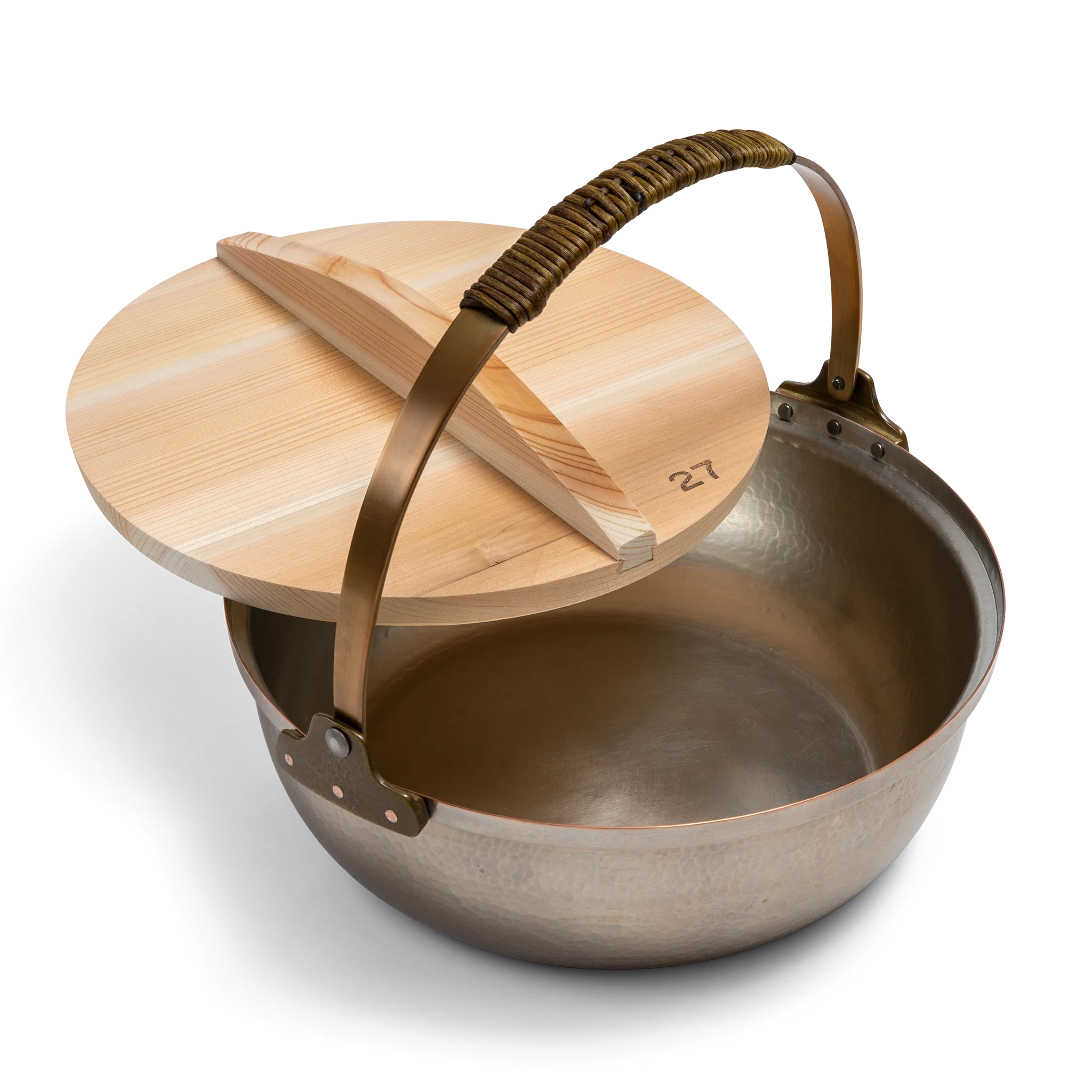 Inaka pot with wooden lid - 5 quarts