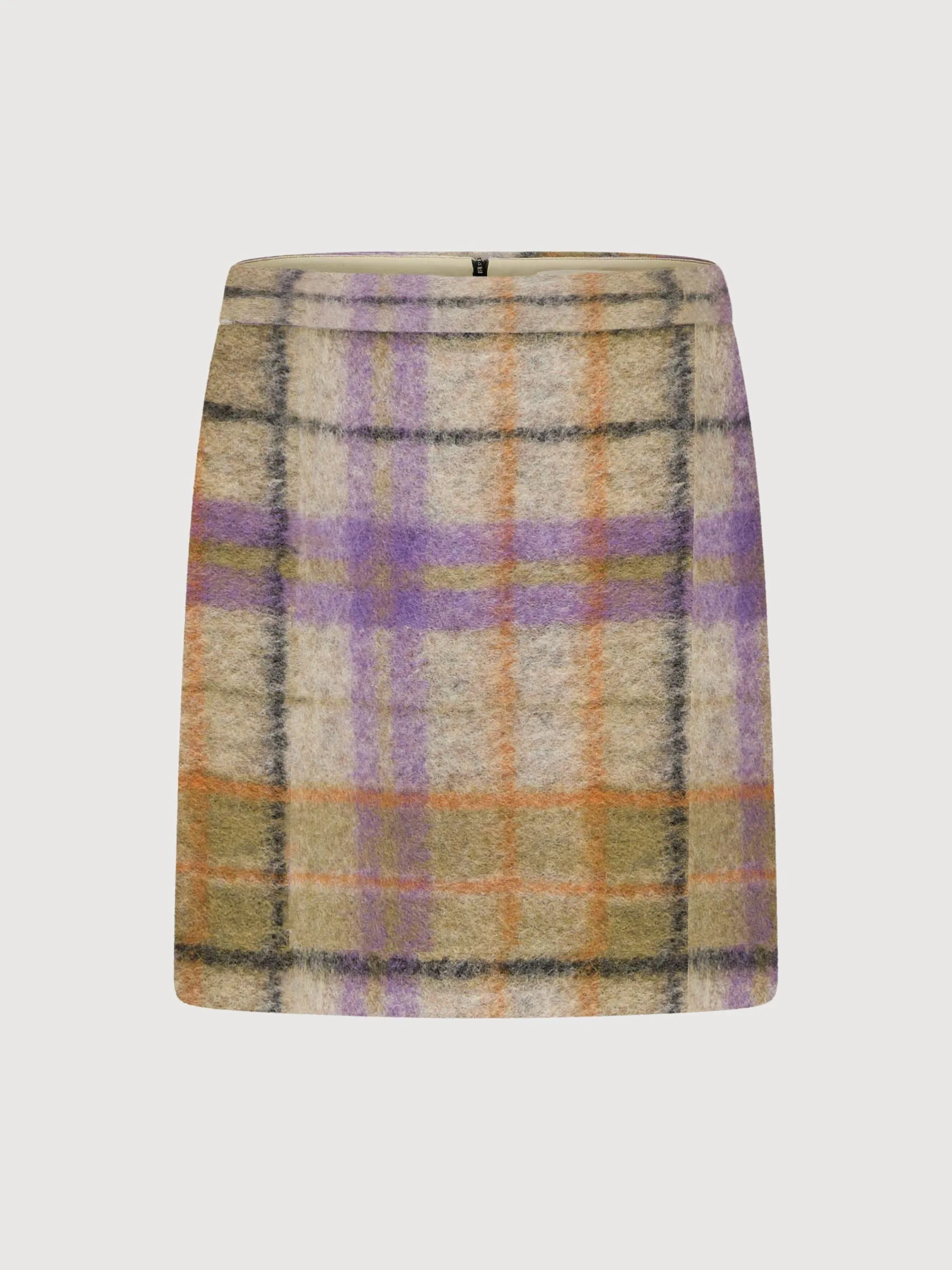 Karo-Minirock Multicolor Woman Short Skirt |Lanius