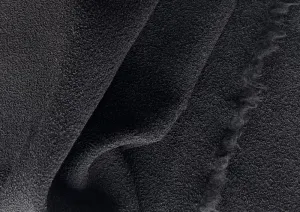Lighter Couture Coal Black Wool Blend Bouclé (Made in Italy)