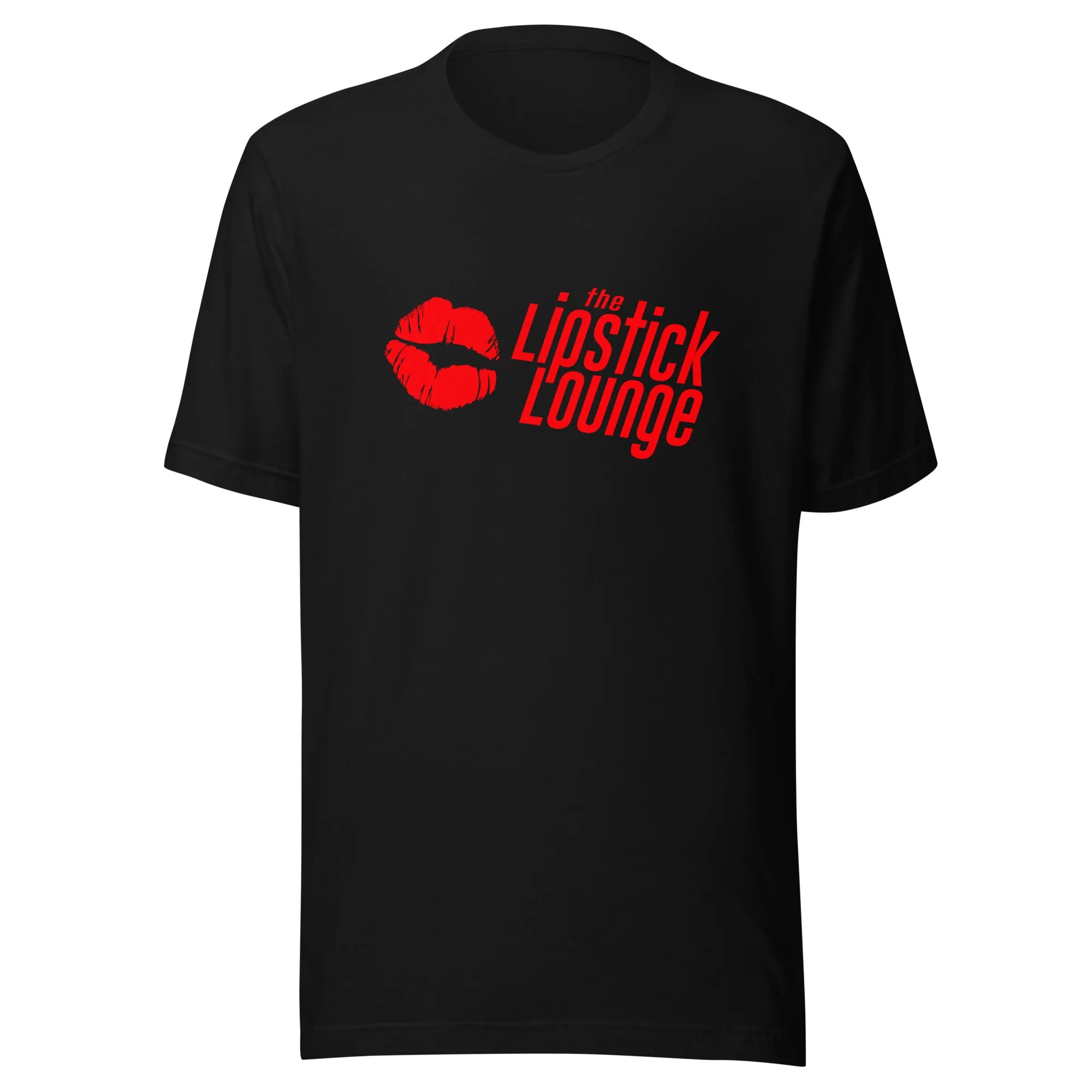 Lipstick Lounge Red Logo Unisex T-shirt