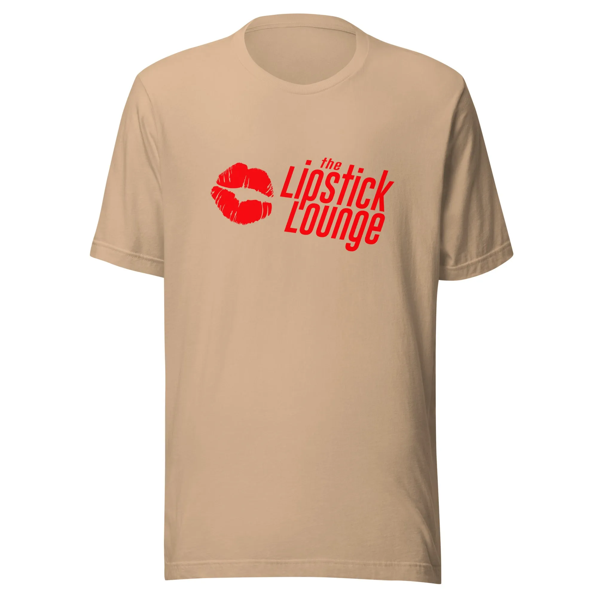 Lipstick Lounge Red Logo Unisex T-shirt