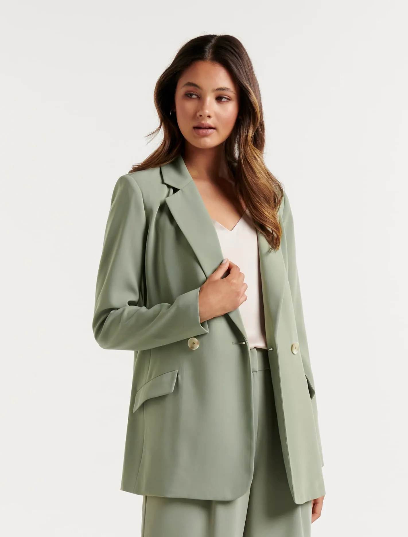 Maisy Double Breasted Belted Blazer