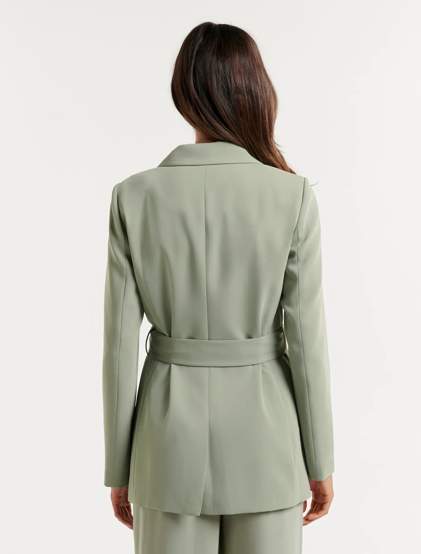 Maisy Double Breasted Belted Blazer