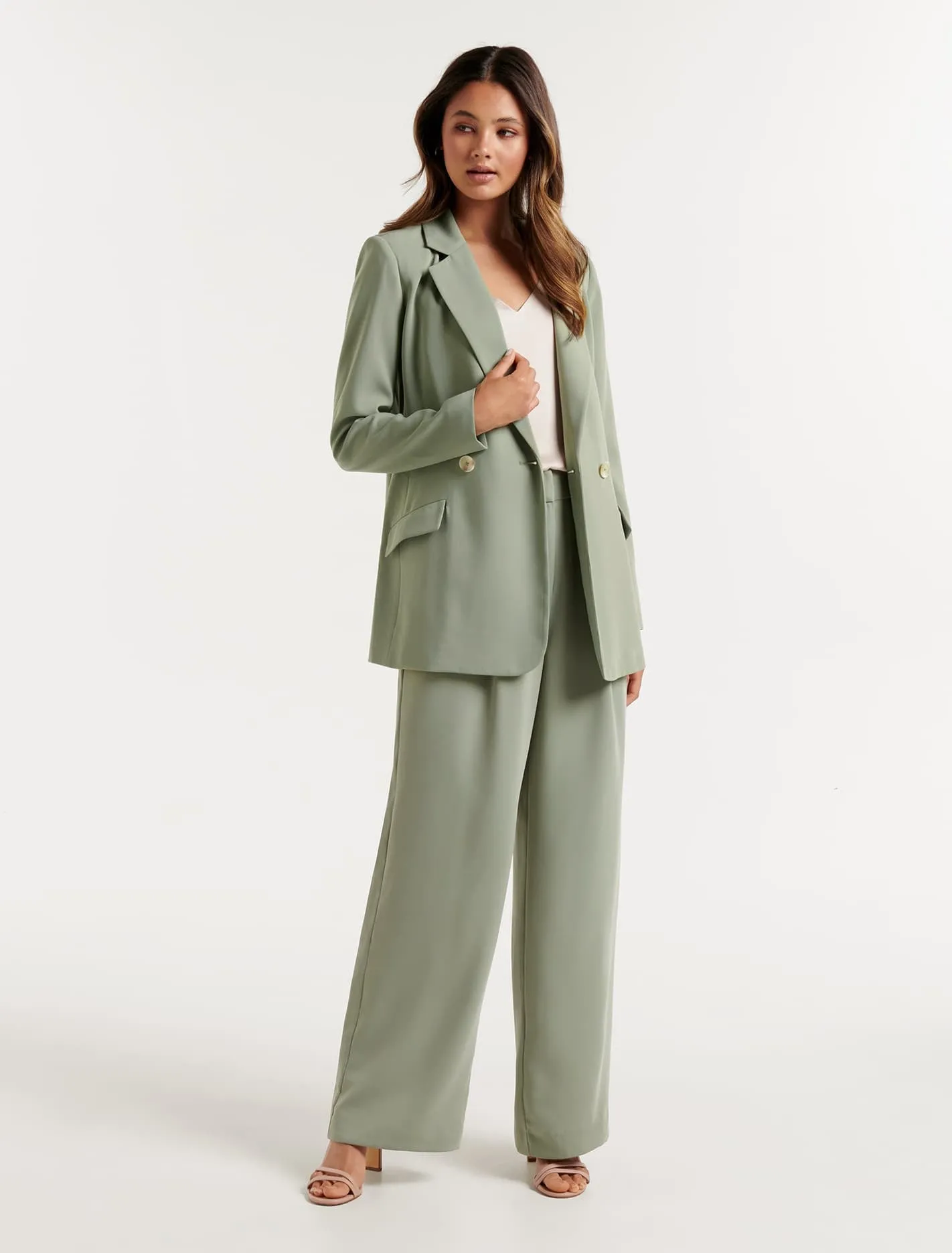 Maisy Double Breasted Belted Blazer