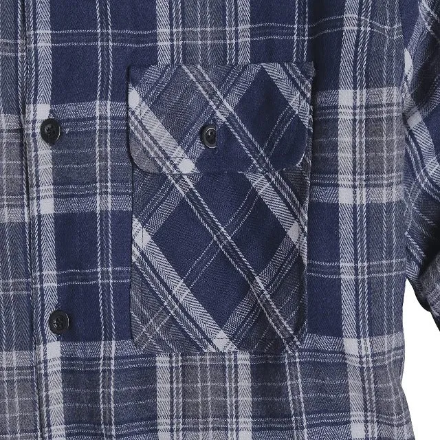 Men's Long Sleeve Flannel Shirt Jacket