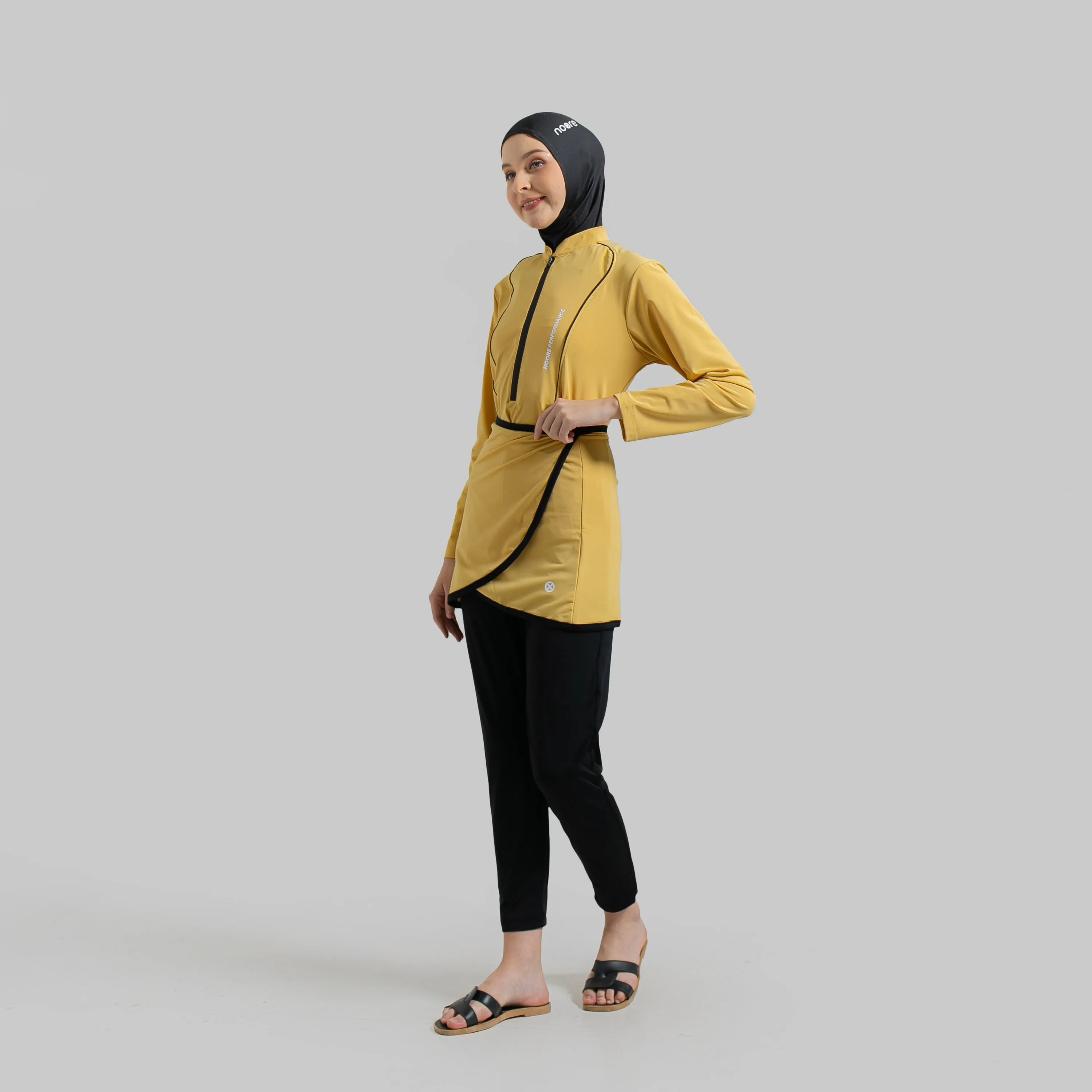 Noore - Serenity Burkini - Light Yellow