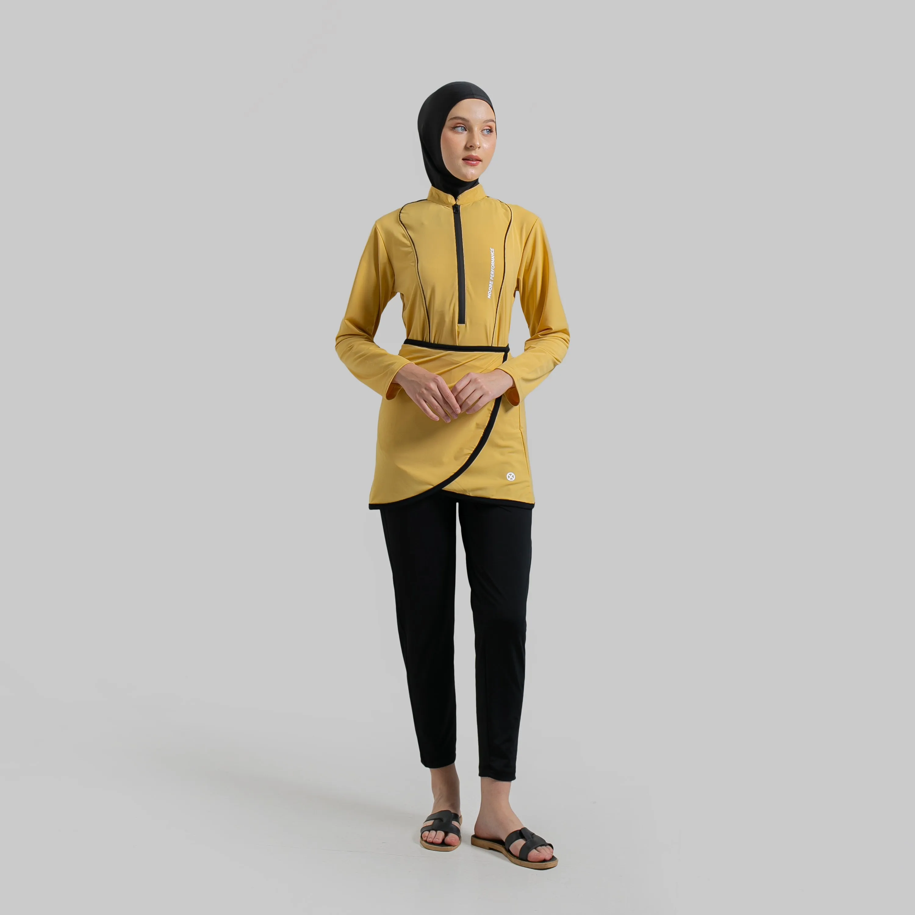 Noore - Serenity Burkini - Light Yellow