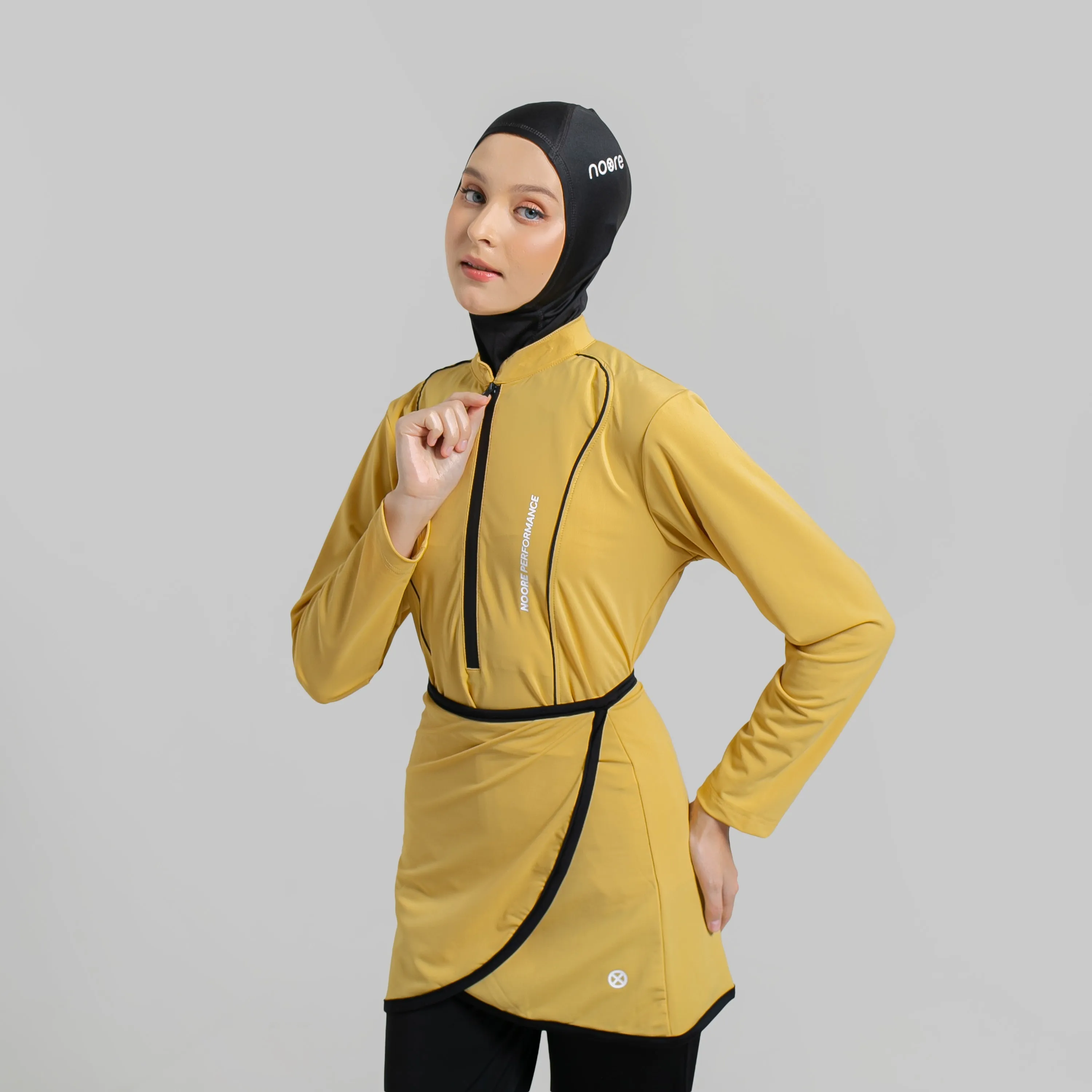 Noore - Serenity Burkini - Light Yellow