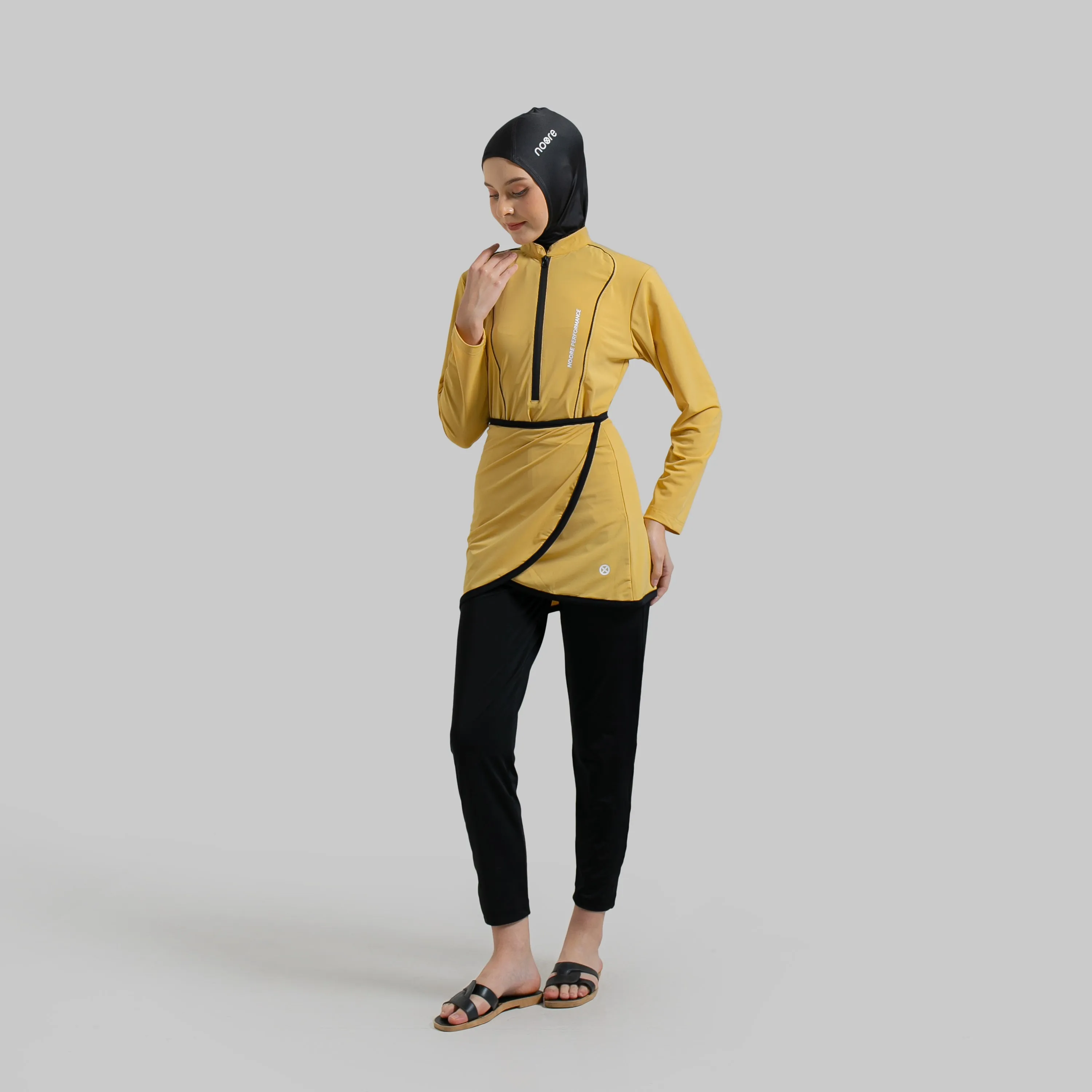 Noore - Serenity Burkini - Light Yellow