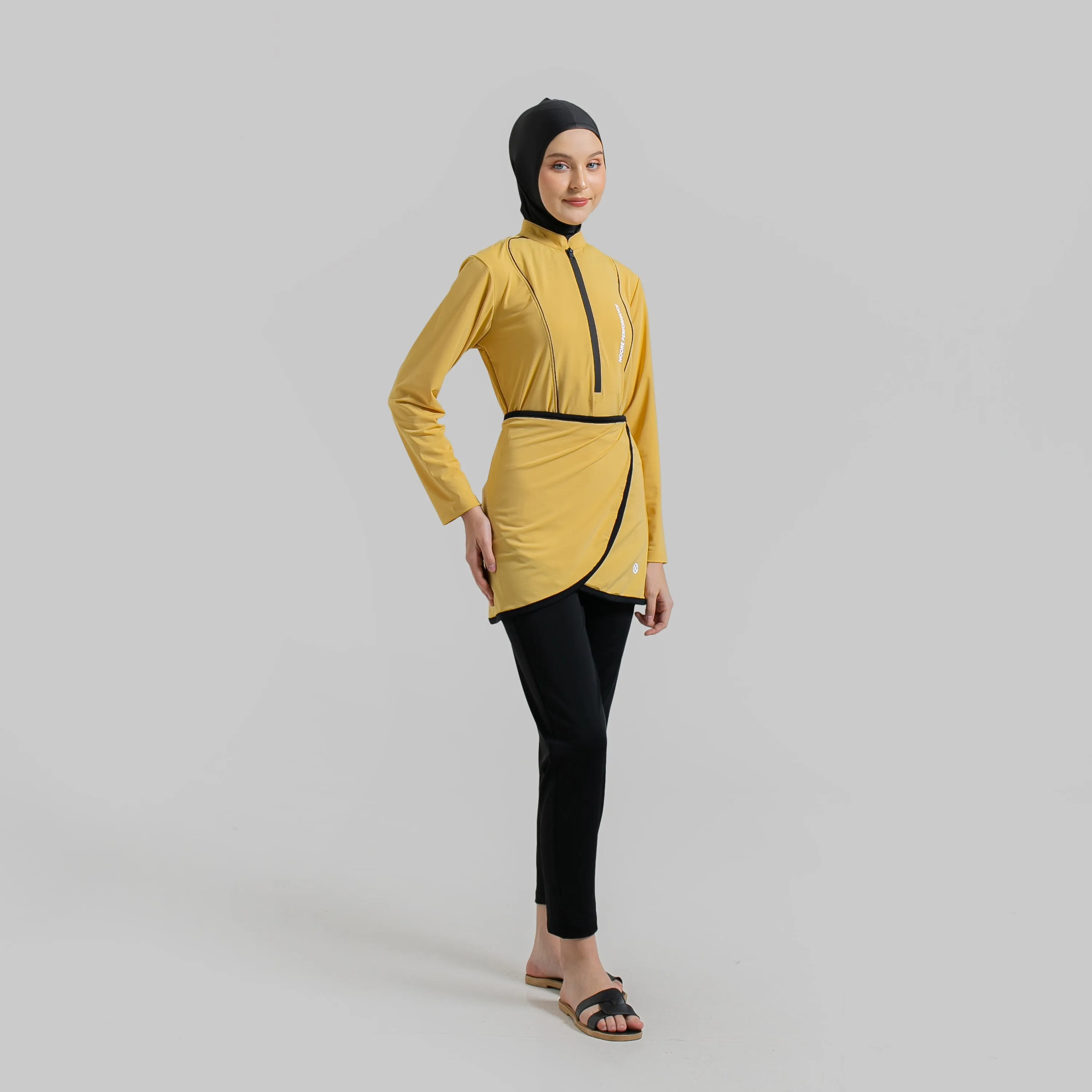 Noore - Serenity Burkini - Light Yellow
