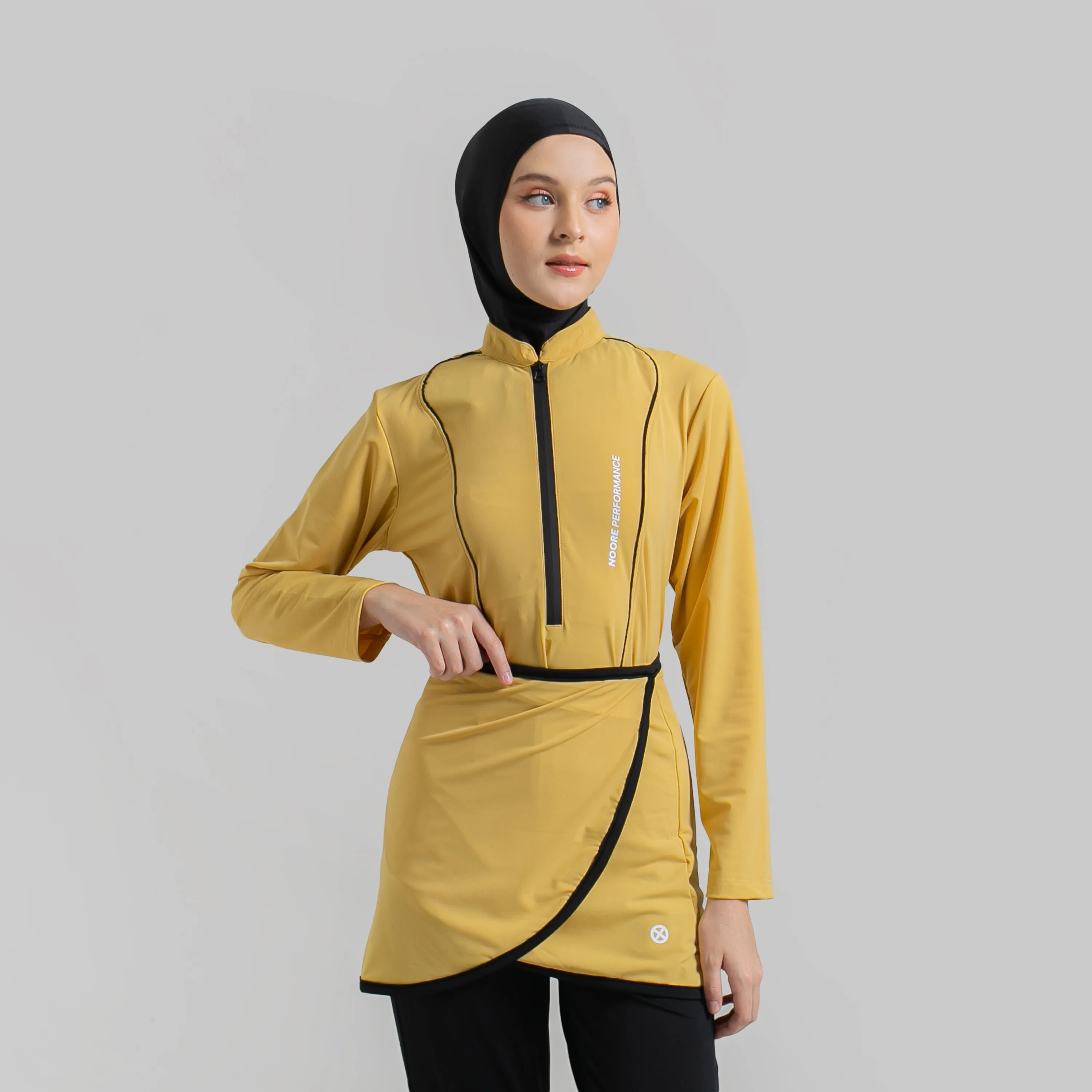 Noore - Serenity Burkini - Light Yellow