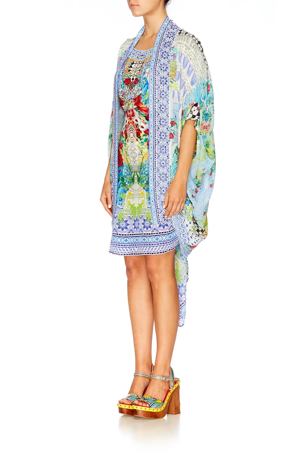 OPEN FRONT CARDI CAPE MASKING MADNESS