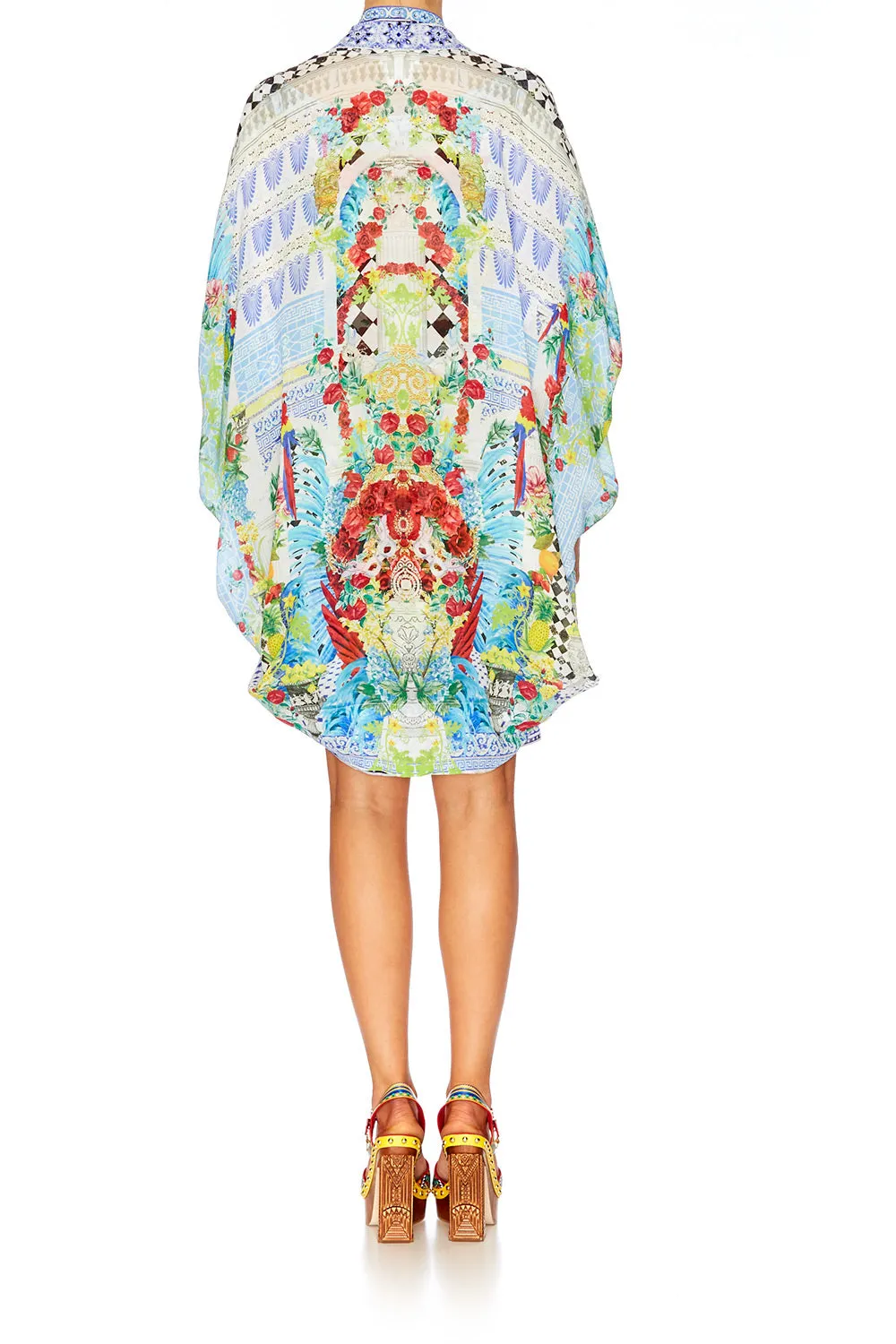 OPEN FRONT CARDI CAPE MASKING MADNESS