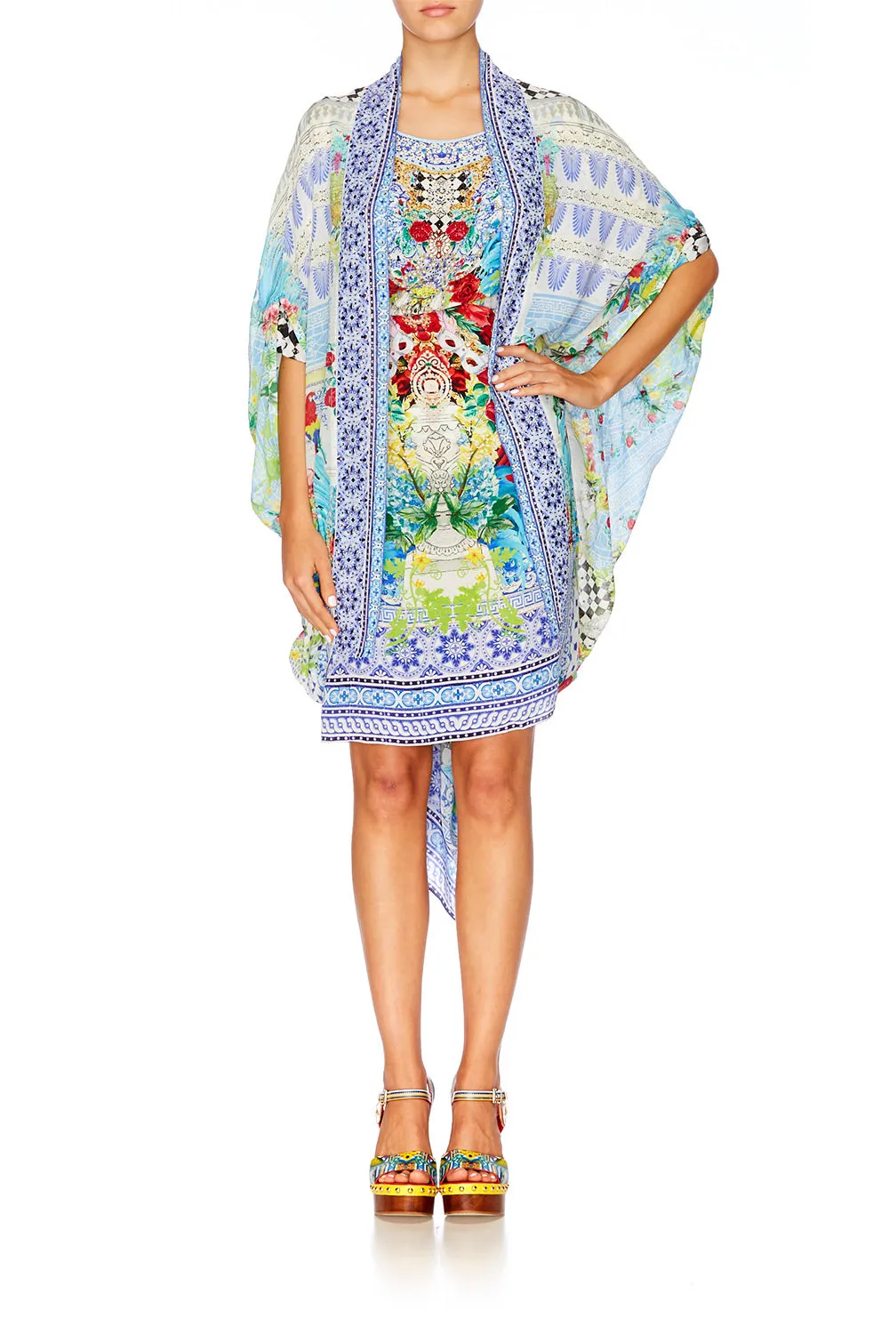 OPEN FRONT CARDI CAPE MASKING MADNESS