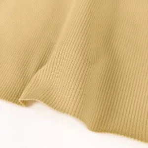 Organic Cotton 2 x 1 Rib Knit - Mellow