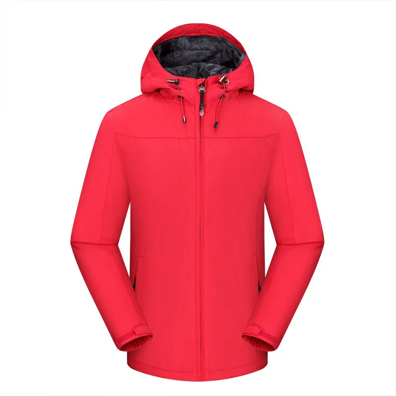 Outdoor Hiking Men's Warm Long-sleeved Jacket