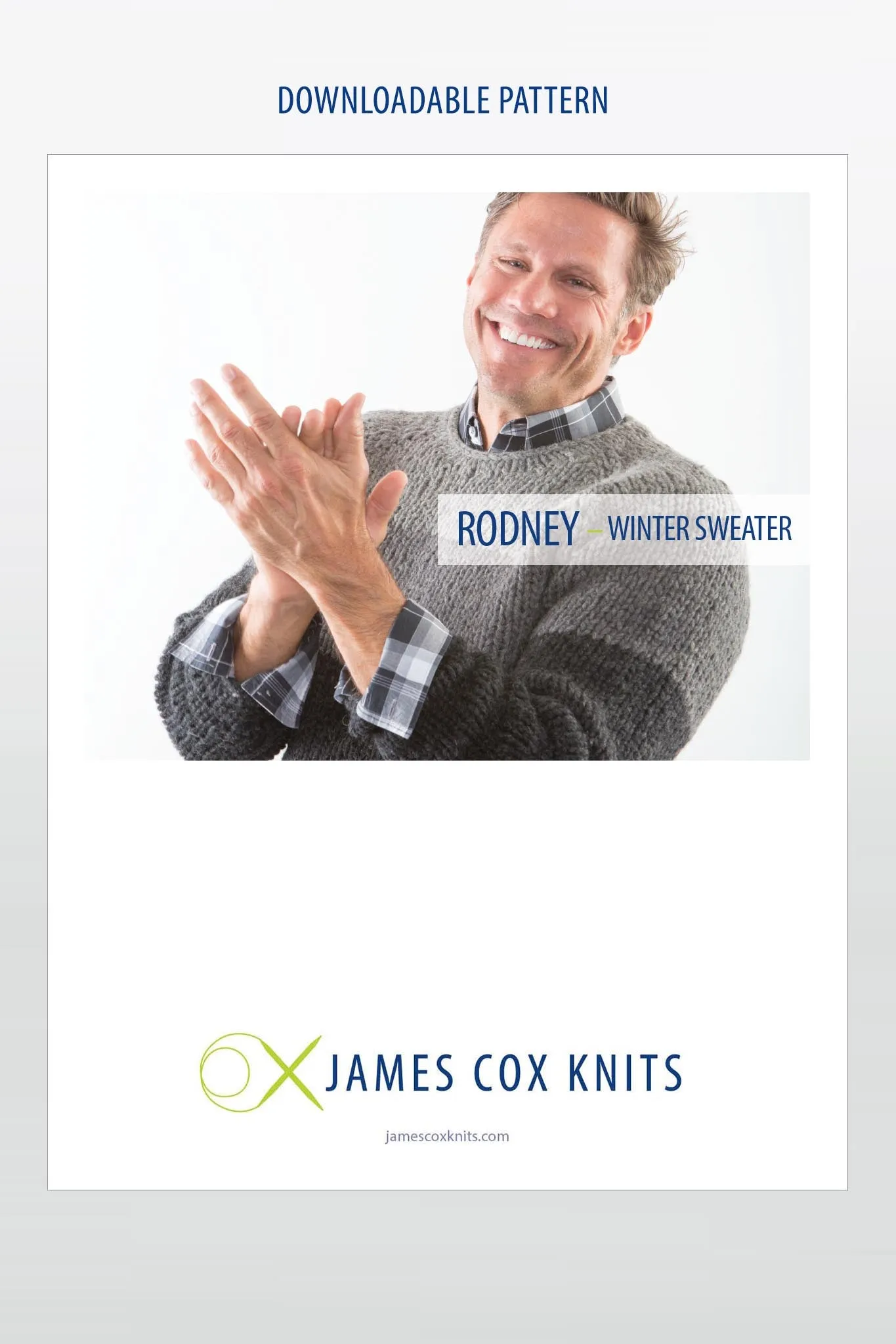 Rodney Winter Sweater Designer Knitting Pattern