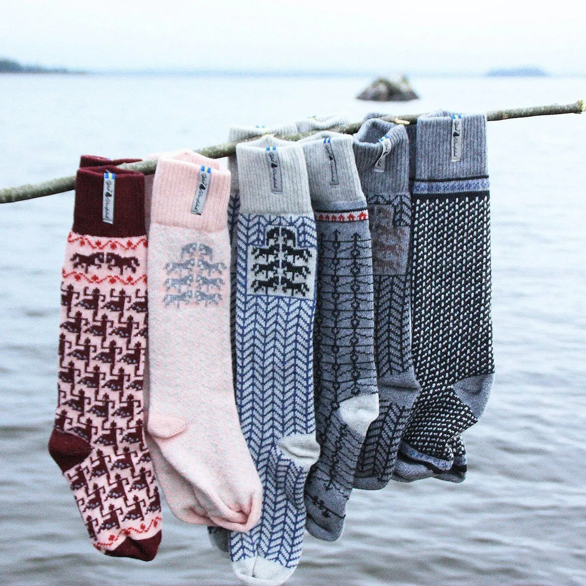 Skaftö Sot Wool Socks