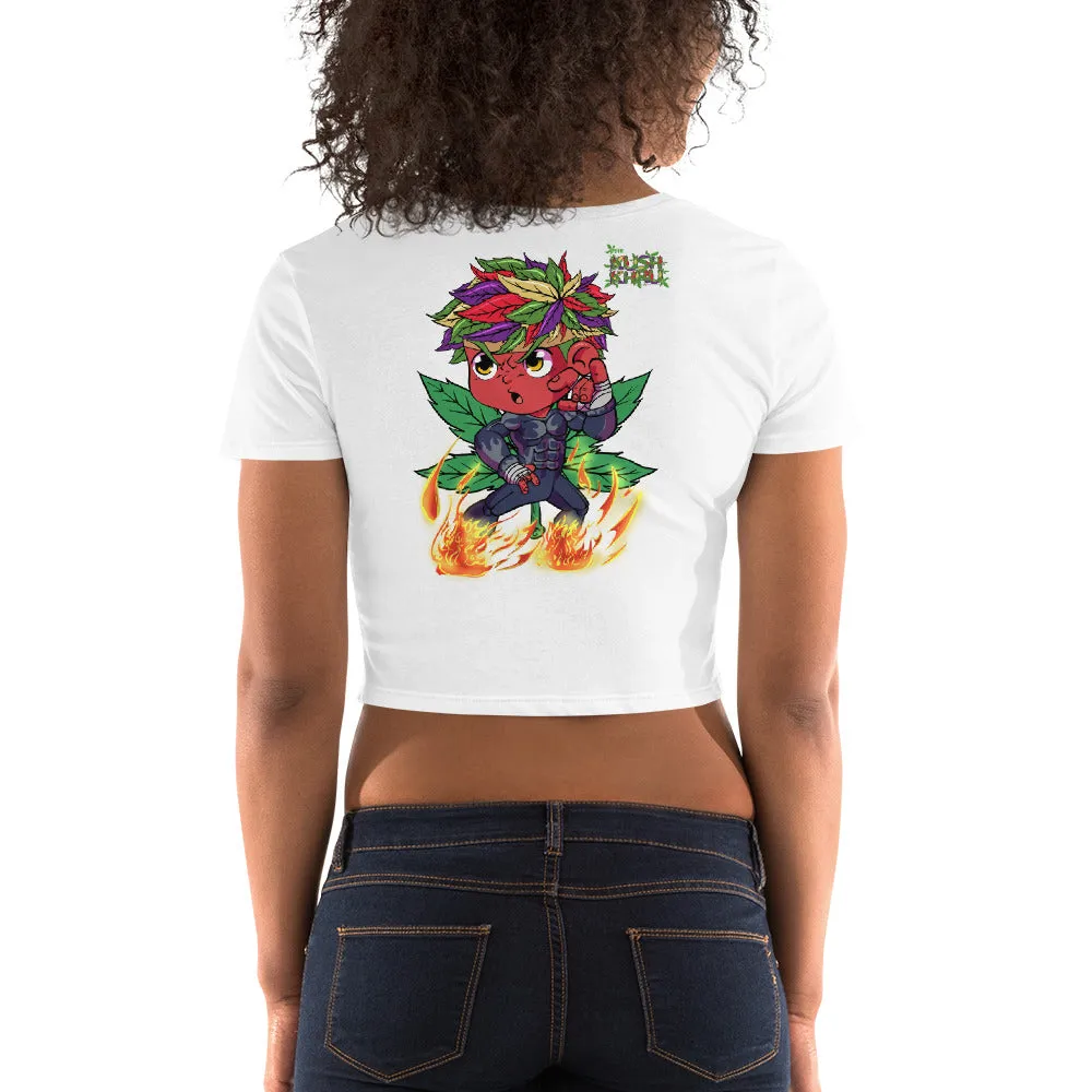 STICKE KUSH TANG-DAW-HIRO Mode Women’s Crop Tee