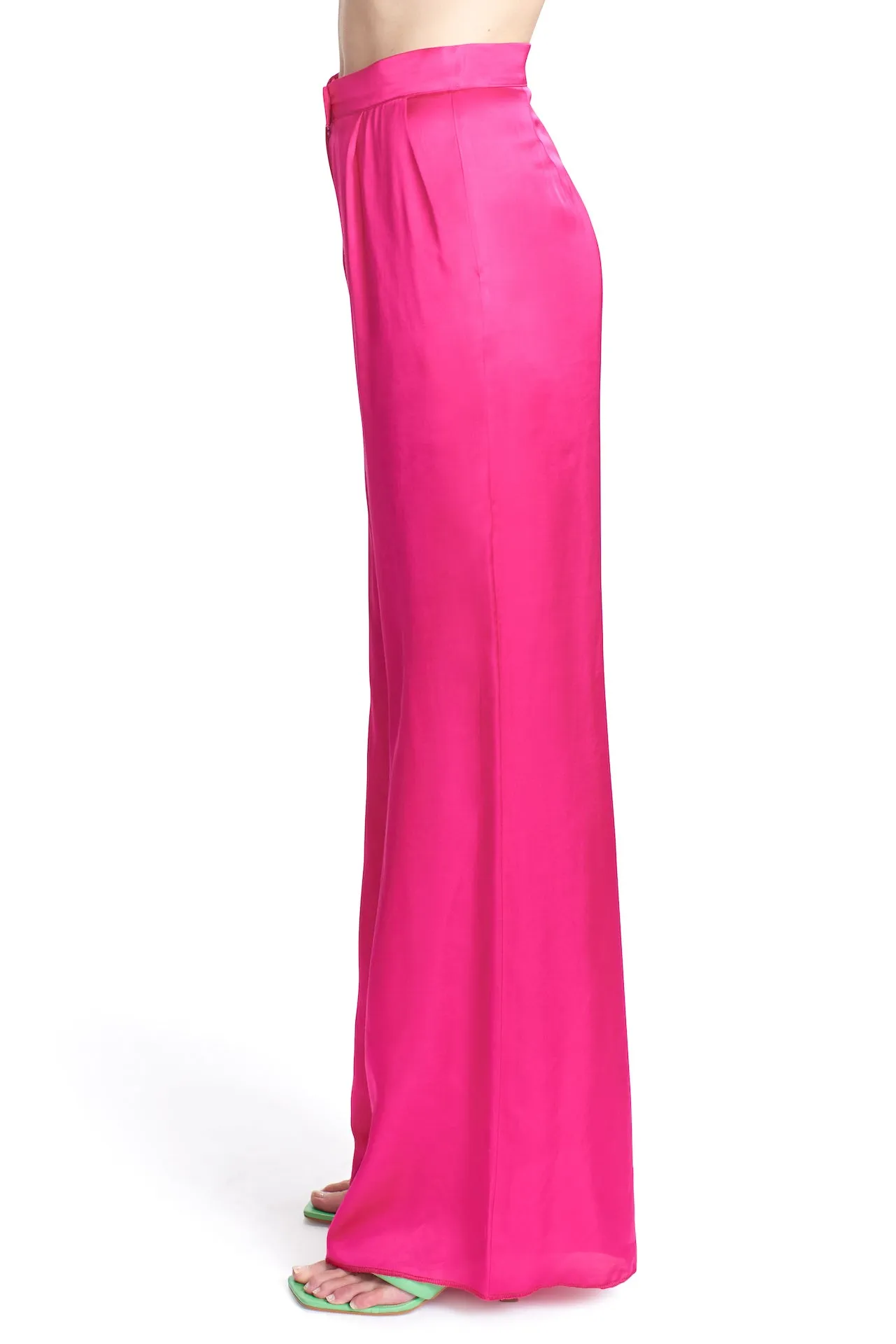 THE CAMILLE PANT - Satin