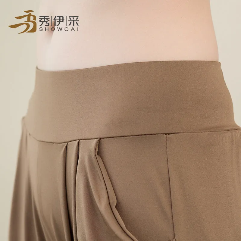 Thin Women Cropped Plus Size Loose Casual Pants
