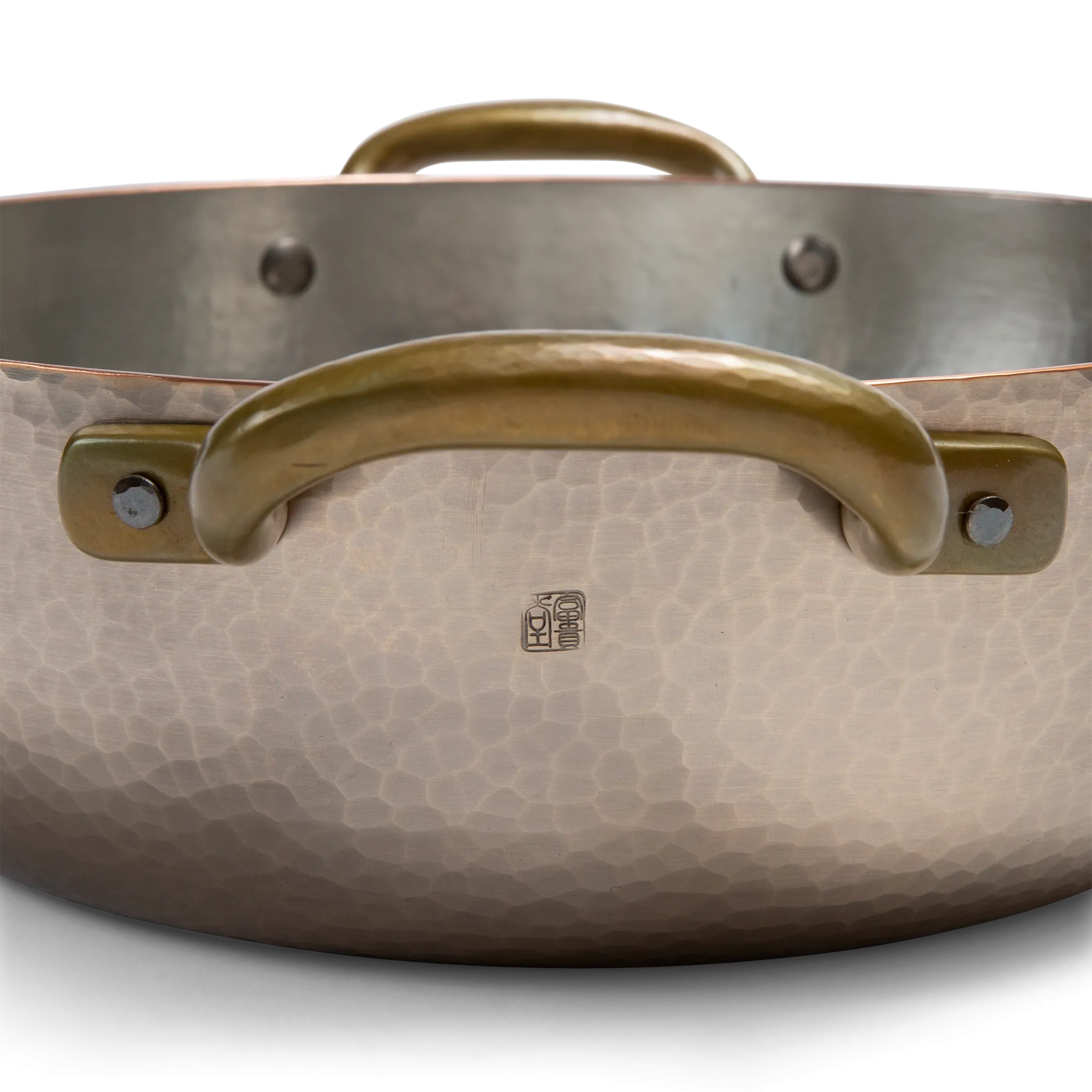 Two-handed pot with lid - 3.5 quarts