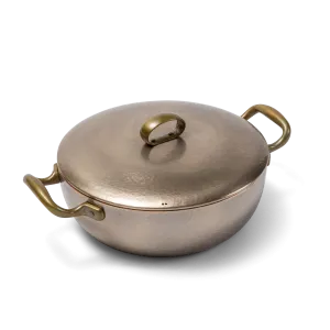 Two-handed pot with lid - 3.5 quarts