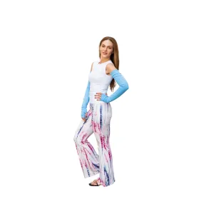Wide Leg Boot Cut Super Soft Pants. Red White Blue Tie Dye. Flair Pants. Activewear Pants. Flare Pants.
