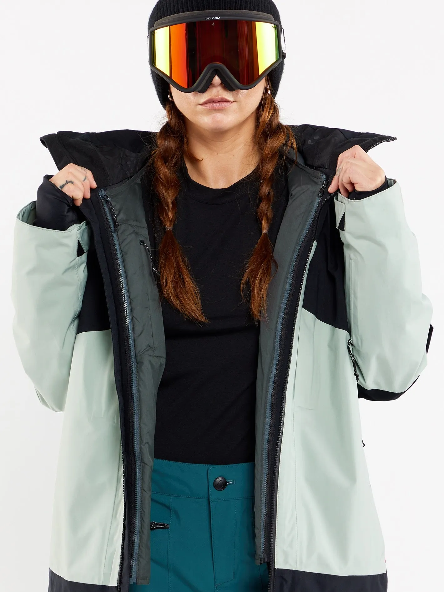 Womens Aw 3-In-1 Gore-Tex Jacket - Sage Frost